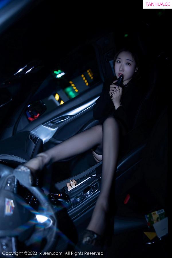 江真真  [XiuRen]高清写真图 2023.04.27 No.6650 江真真 黑丝美臀第18张图片